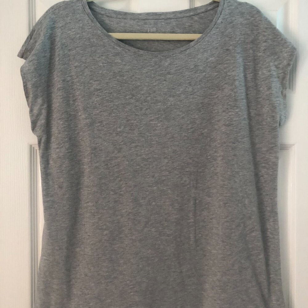 J. JILL FIT RELAXED A-LINE TEE SHIRT SIZE L
